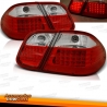 FAROLINS MERCEDES CLK W208. VERMELHO / CROMADO