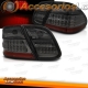 FAROLINS TRASEIROS LED / MERCEDES CLK W208 / 97-02 ESCUROS