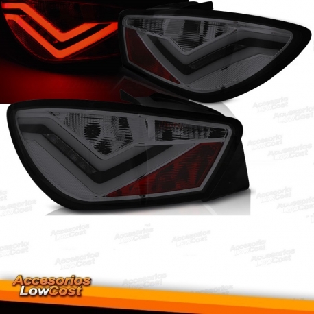 FAROIS COM LUZ DIURNA / SEAT IBIZA / 02-08 FUNDO PRETO