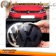 LOGO FRONTAL Y TRASERO NEGRO BRILLO PARA GOLF 7.5