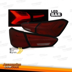 PILOTOS LED BAR DINAMICOS PARA FORD FOCUS MK5 HATCHBACK 2018-2021