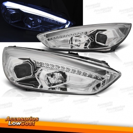FAROL / OPTICA ESQUERDA / FORD FOCUS / 08-11