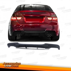 DIFUSOR PARA BMW SERIE 3 E E90 05-12 DOBLE SALIDA