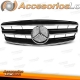 FAROIS MERCEDES CLASSE E W210. 95-02 / FUNDO CROMADO