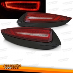 PILOTOS TRASEROS LED ROJO BLANCO PARA PORSCHE 911 997 09-12