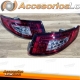 FAROLINS TRASEIROS LED / PORSCHE 997 / 04-08  VERMELHO BRANCO