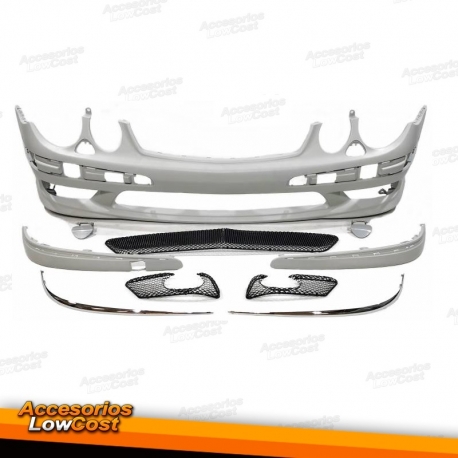 PARA-CHOQUES FRONTAL TIPO AMG / MERCEDES E W211 / 02-06 COM PDC