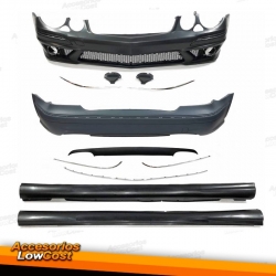 PARA-CHOQUES TRASEIRO TIPO AMG / MERCEDES E W211 / 02-09 COM PDC