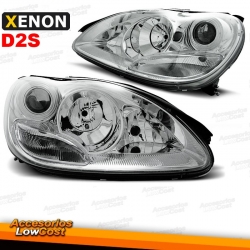 FAROS DELANTEROS MERCEDES W220 S-KLASA 10.02-05.05 XENON D2S CROMADO