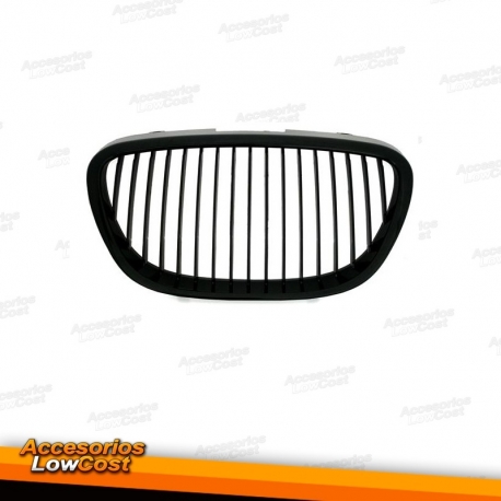 GRELHA FRONTAL PRETA SEM SIMBOLO PARA SEAT LEON II 2 1P (05-08), SEAT TOLEDO III 3 5P (04-09), SEAT ALTEA 5P (04-09)