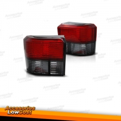 PILOTOS TRASEROS ROJO-GRIS PARA VW T4 TRANSPORTER Y CARAVELLE