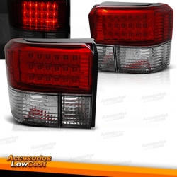 PILOTOS TRASEROS LED ROJO BLANCO PARA VW T4 TRANSPORTER Y CARAVELLE