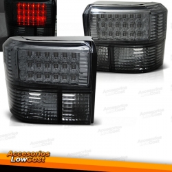 PILOTOS TRASEROS LED NEGROS PARA VW T4 TRANSPORTER Y CARAVELLE