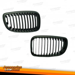 REJILLAS BMW E87, 08-11, COMPLTETAS. NEGRAS