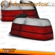 FAROLINS BMW SERIE 3 E36 LOOK M3 COUPE + CABRIO . 90-99 VERMELHO-TRANSPARENTE.