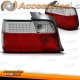 PILOTOS TRAS.LED  BMW E36, 91-99- SOLO LIMOUSINE- CRISTAL CLARO/ ROJO- BLANCO