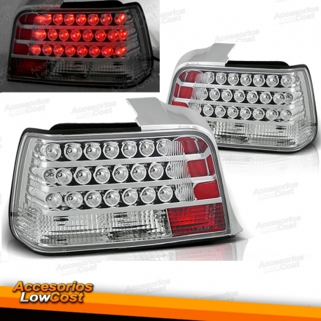 PILOTOS LED BMW E36 12.90-08.99 SEDAN CROMADO LED