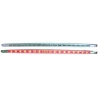 LUCES DE FRENO 207, 06-&gt-&gt-SOLO CC- LED- CRISTAL CLARO/CROMADO.