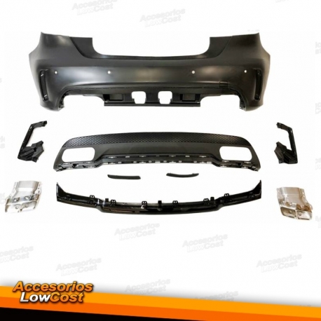 Paragolpes Trasero Mercedes W176 2012-2015 A45 Look AMG