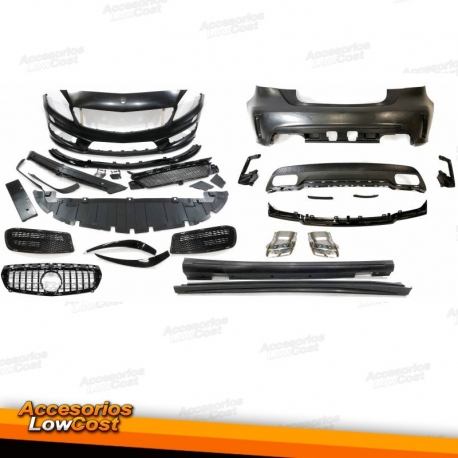 Kit Carrocería Mercedes W176 A45 2012-2015 Look AMG Parrilla