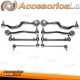 FAROLINS TRASEIROS TIPO LEXUS / PEUGEOT 306 3/5 PORTAS / 97-01 FUNDO CROMADO