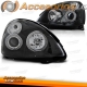 FAROIS ANGEL EYES CCFL / RENAULT CLIO / 01-05 FUNDO PRETO