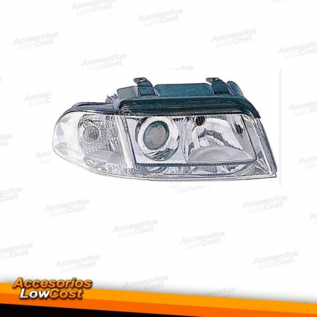 FAROL / OPTICA DIREITA / AUDI A4 B5 / 99-01 CROMADO OEM