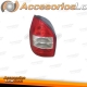 FAROLIM DIREITO / OPEL ZAFIRA / 99-05 VERMELHO CROMADO