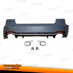 Paragolpes Trasero Audi A4 B9 2016 4 puertas Look RS4