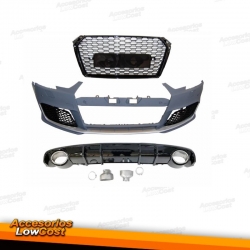 Kit De Carrocería Audi A4 B9 2016 Look RS4 ABS