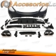 SET FAROS DE DISEÑO  PASSAT,00-05 - CRISTAL CLARO/NEGRO- CON REALES LUCES DIURNAS
