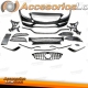 FARÓIS COM LUZ DIURNA LED / VW PASSAT 3GB B5 / 00-05 FUNDO CROMADO