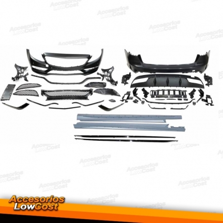 Kit De Carrocería Mercedes W205 SW 2014-2021 Look C63