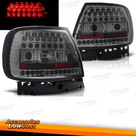 SET FAROS DE DISEÑO PASSAT,05-10 - CRISTAL CLARO/NEGRO- CON REALES LUCES DIURNAS