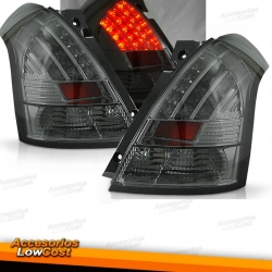 PILOTOS SUZUKI SWIFT 05-10 LED FONDO CROMO AHUMADO