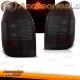 FAROLINS LED OPEL ZAFIRA 99-05. VERMELHO CROMADO