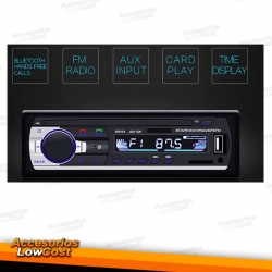 RADIO 1DIN BLUETOOTH MP3 USB SD AUX