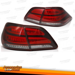 PILOTOS MB W166 11-15 FULL LED ROJO CLARO