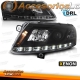 FAROIS XENON D2S COM LUZ DIURNA LED / AUDI A6 4F / 04-08 FUNDO PRETO