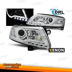 FAROS DE XENON CON LUZ DIURNA TUBELIGHT PARA AUDI A6 04-08