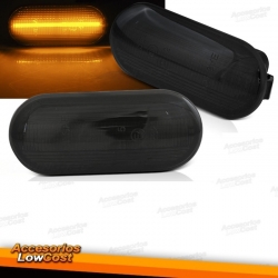 INTERMITENTES LATERALES DE LED DINAMICOS AHUMADOS PARA AUDI A3 GOLF