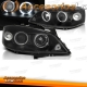 FAROIS ANGEL EYES CCFL / OPEL ASTRA / 98-03 / FUNDO PRETO