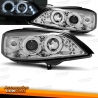 FARÓIS ANGEL EYES / OPEL ASTRA / 97-04 FUNDO CROMADO