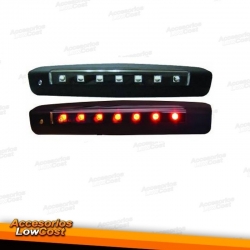 LUCES FRENO DISEÑO ASTRA H, 04-09, LED, CRISTAL CLARO/NEGRO, LIMOUSINE 5 PUERTAS