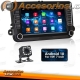 AUTO RADIO ANDROID 2DIN 8" DVD GPS TIPO OEM / VOLKSWAGEN / SEAT / SKODA