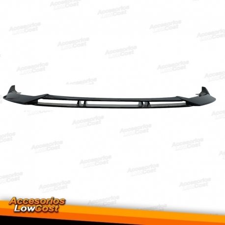 Spoiler frontal parachoques delantero  para Audi A3 8V Facelift S-Line (2017 en adelante) Negro piano