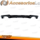 Difusor parachoques trasero para Audi A3 8V Facelift (2016-2019) Sedan Cabrio RS3 Solo acabado S-line Piano Black