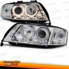 FAROS XENON  A6, 01-04-  D2S+H7- CRISTAL CLARO/ CROMADO