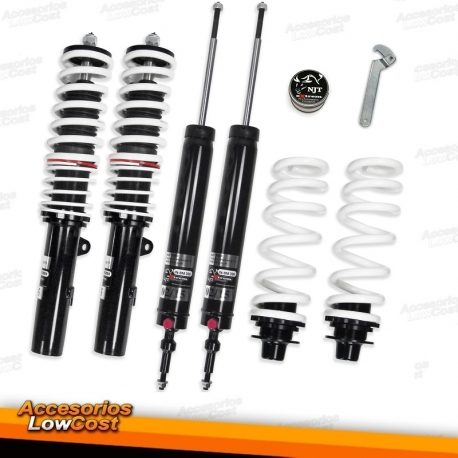 KIT SUSPENSAO REGULAVEL COILOVER V-MAXX GOLF 2 MKII