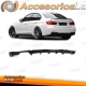 Difusor trasero Performance Negro brillo para BMW F30 F31 320 325 328 330 335